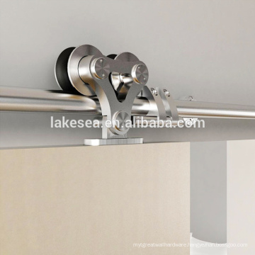 China Wholesale Sliding Door Hardware With Soft Close Damper For barn Door Fittings